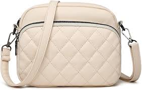 Bolso Bandolera de Piel Aublinto para Mujer con Flecos