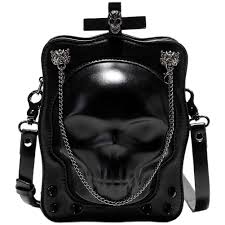 Bolso de Mano Baokuan con Calavera para Mujer