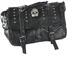 Dabixx - Bolso de Mano Mujer Calavera Negro