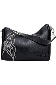 Bolso de Mano PU Desigual para Mujer - Negro