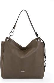 Bolso Hobo Mujer PACO MARTINEZ - Textura Combinada Anilla