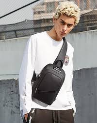 Bolso Bandolera Antirrobo para Hombre WPJMEFU