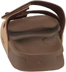 Sandalia de Cuero Rivi para Hombre - Doble Ajuste Quiksilver