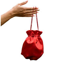 Bolso de Satén Rojo para Novia - Regalo Perfecto para Bodas y Fiestas