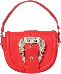 Bolso Bandolera Couture 01 de Versace Jeans Couture - Rojo