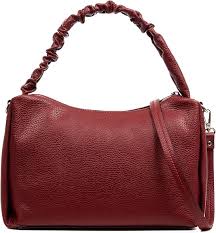 Bolso de Hombro Amatrice de Piel Auténtica - Firenze Artegiani