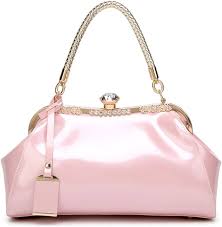 Bolso de Mensajero de Charol para Mujer