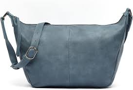 Bolso Bandolera Mediano Fulvia Azul - MISAKO