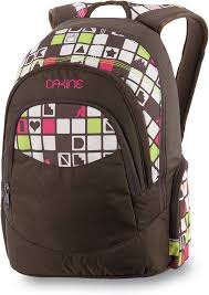 Mochila Dakine Prom para Mujer 25L - Color Marrón/Yo Whale