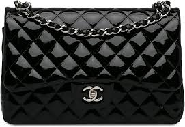 Bolso Chanel Jumbo Doble Solapa Negro - Segunda Mano