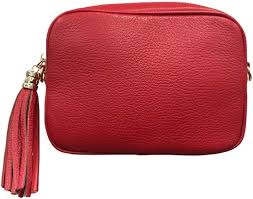 Bolso Bandolera de Piel Auténtica para Mujer