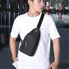 Bolso Pecho Hombre JSTHHTT - Mochila Bandolera Moderna
