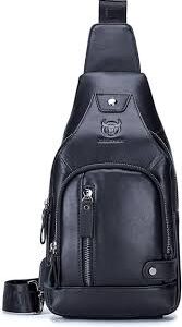 Bolso de Pecho de Cuero FANDARE para Hombre