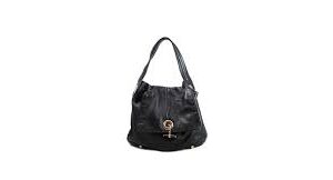 Bolso de Hombro YSL Capri de Cuero Granulado Negro - Pre-Amado