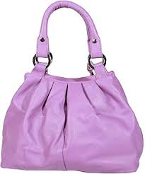 Bolso de Cuero Púrpura Pell-Mell para Mujer