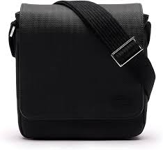 Bolso de Mano Lacoste NH4423HC para Hombre - Negro