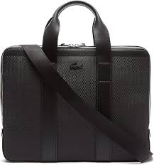 Maletín Lacoste NH3782CE para Portátil de Hombre - Negro