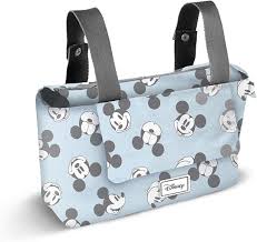 Bolso Organizador Mickey Mouse para Carro de Bebé - Azul