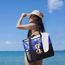 Smof Bolsa de Playa Grande con 12 Compartimentos