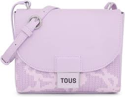 Bolso Bandolera Kaos Pix Malva de TOUS