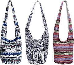 Bolso Étnico Grande con Flecos para Mujer - DSOUWEH