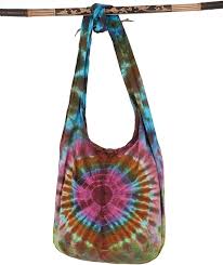 Bolso Batik Sadhu Púrpura - Estilo Hippie Goa
