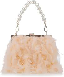 Monederos y Bolsos de Plumas de Lujo ANASRI para Mujer