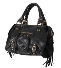 Bolso de Piel Negro City