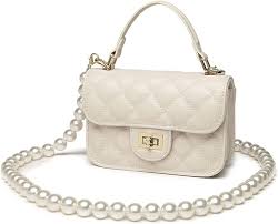 Bolso Mini Dulce de Piel Sintética: Elegancia y Estilo Moderno