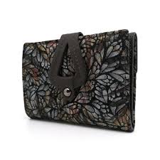 Cartera Pequeña de Cuero para Mujer con Monedero
