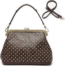 Bolsos Vintage ZiMing para Mujer con Tachuelas