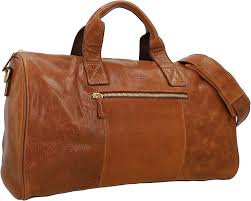 Bolsa de Viaje de Piel Gusti - Equipaje de Mano Marrón
