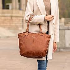 Bolso de Mano Dione de Piel para Mujer
