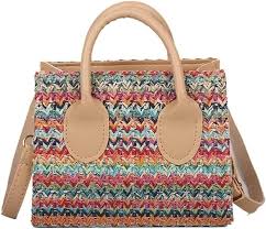 Bolso Cruzado de Lino Tejido
