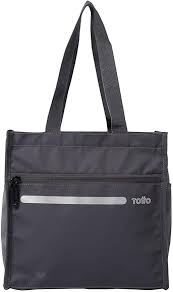 Bolso Shopper Mediano Negro para Mujer - TOTTO