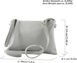 Clutch de Cuero Italiano Modamoda T186