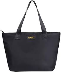 Cabas Mujer QH-Shop: Bolso de Hombro de Nylon PU