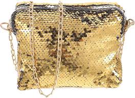 Bolso Dorado Elegante para Mujeres