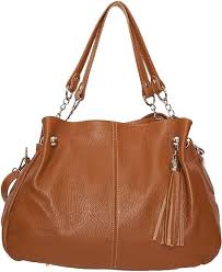 Elegante Bolso de Piel Italiana para Mujer