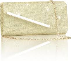 Bolsos Fiesta Dorado Brillante Larcenciel