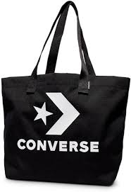 Bolso Tote Unisex Converse Star Chevron Negro