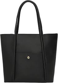 Elegante Bolso de Mano Negro para Mujer