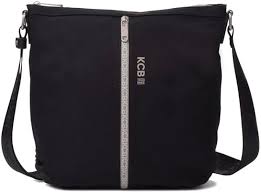 Bandolera Vegana KCB para Mujer - Pequeña Combo Negra