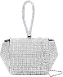 Bolso de Noche Brillante con Diamantes de Imitación