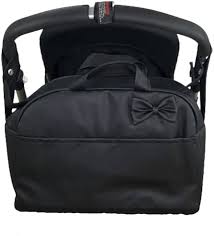 Bolso Maternidad Polipiel Negro para Bebés - Danielstore