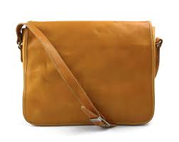 Bolso Messenger de Cuero