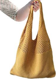 Bolso de Playa de Ganchillo HUEECO - Verano Chic