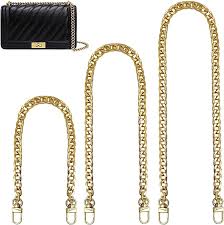 Juego de 3 Cadenas de Metal para Bolso Belvanr