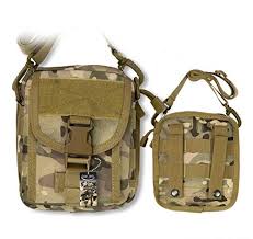 Bolso Pouch Táctico Camo Barbaric Force