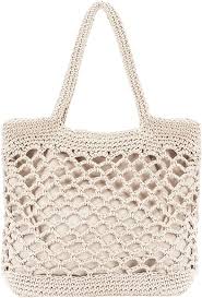 Bolso de Hombro Crefreak de Algodón a Crochet